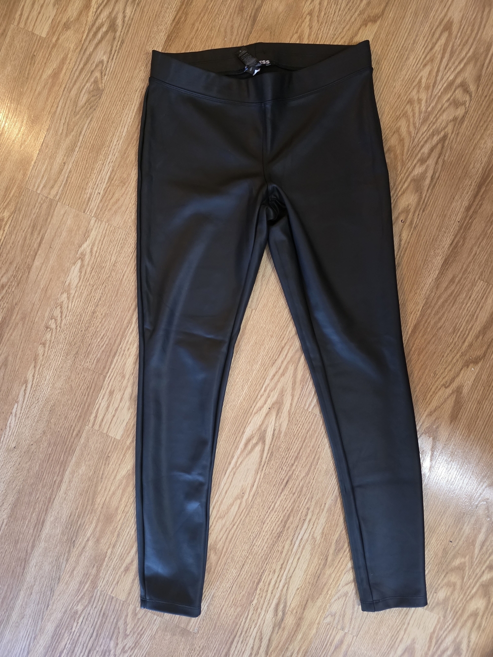 Express Black Faux Leather Girls' Leggings